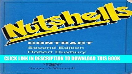 [PDF] FREE Contract Law (Nutshell) [Read] Online