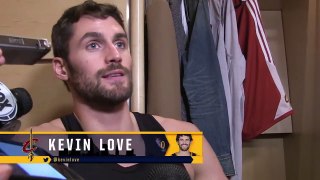 Kevin Love & Channing Frye Postgame Interview vs Hornets - Nov 13, 2016 - 2016-17 NBA Season