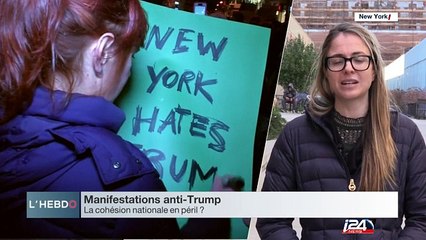 Duplex depuis New York pour comprendre qui se cache derrière les manifestations et ce que compte faire Hillary Clinton.