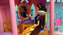Disney Princess In Real Life Movie   Frozen Elsa And Anna, Rapunzel Hair   Dolls Toys   DREAM CASTLE-5ebh_AoKe4k