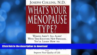 READ  What s Your Menopause Type? The Revolutionary Program to Restore Balance and reduce