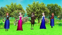 Frozen Songs | Popular Nursery Rhymes For Children | And More Frozen Rhymes 3D Animation