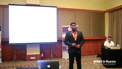 MBBS in Russia Pre - Departure Session at J W Marriott 2016