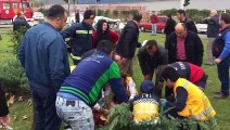 Çaycuma'da ambulans kazası...5