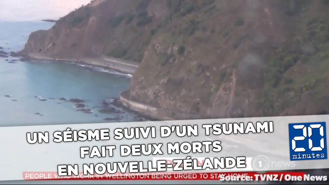 Un séisme suivi d'un tsunami fait deux morts en Nouvelle-Zélande