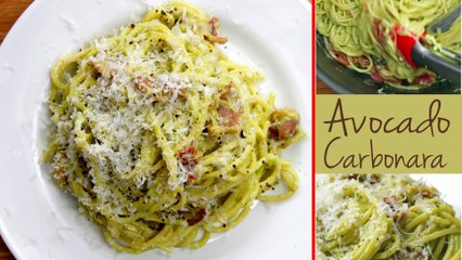 Avocado Carbonara on fast