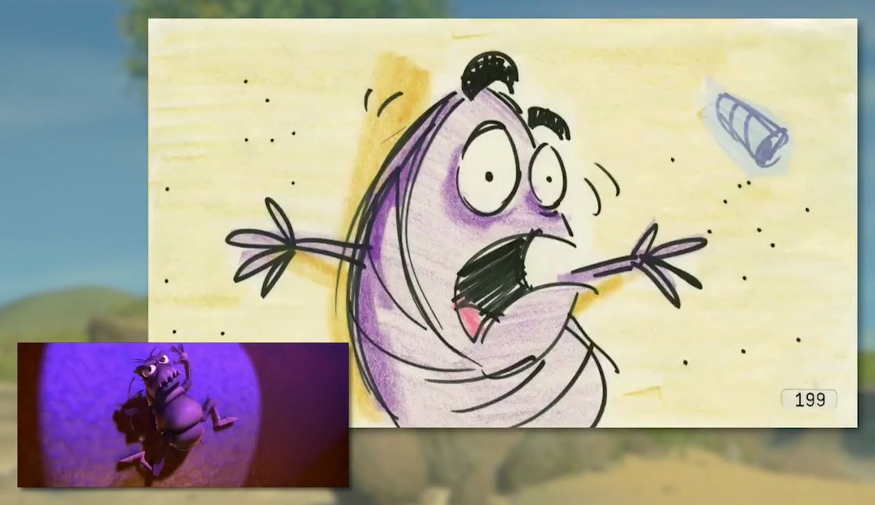 A Bugs Life Animatics