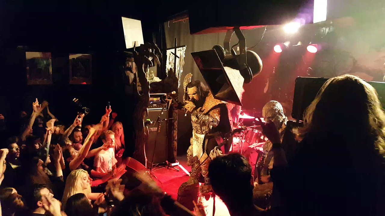 Lordi Live in Galway on 10/11/2016 clip 1 - The Devil Is a Loser