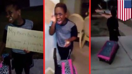 Mom kicks young son out for voting Trump in school mock election