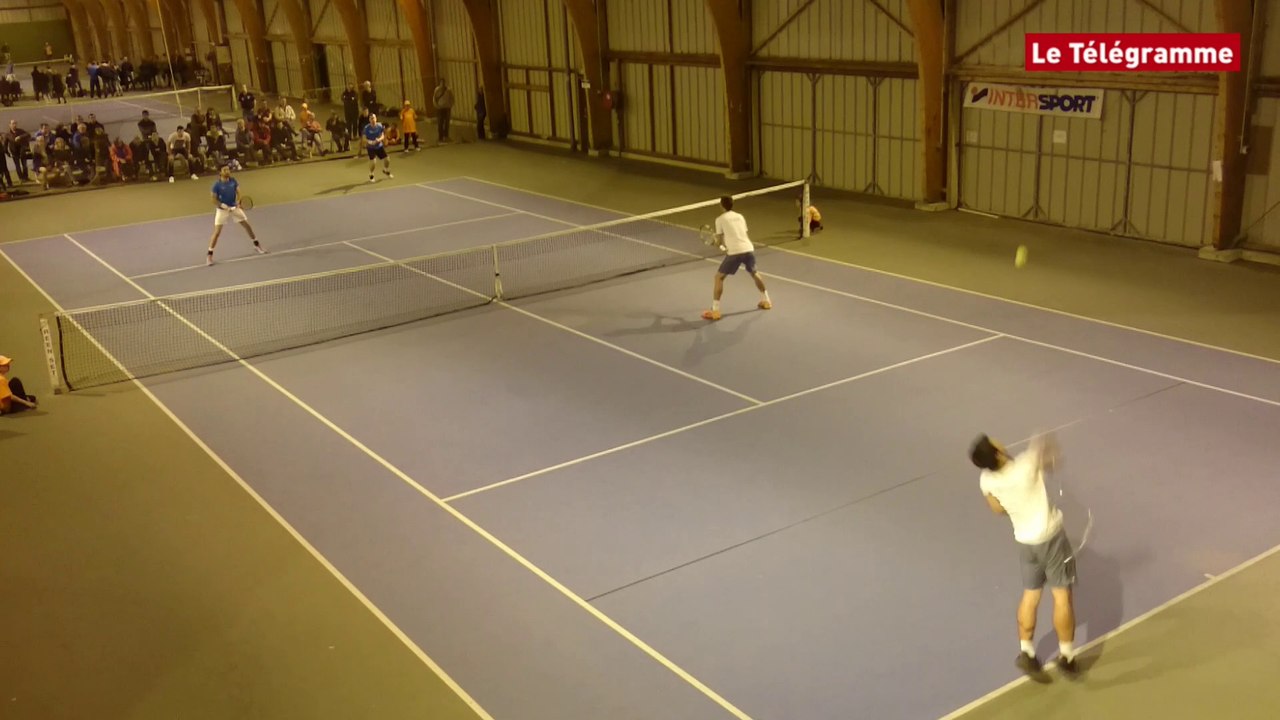 Tennis : retour sur la victoire du TC Quimperlé contre Lille