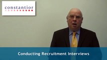 Conducting Recruitment Interviews