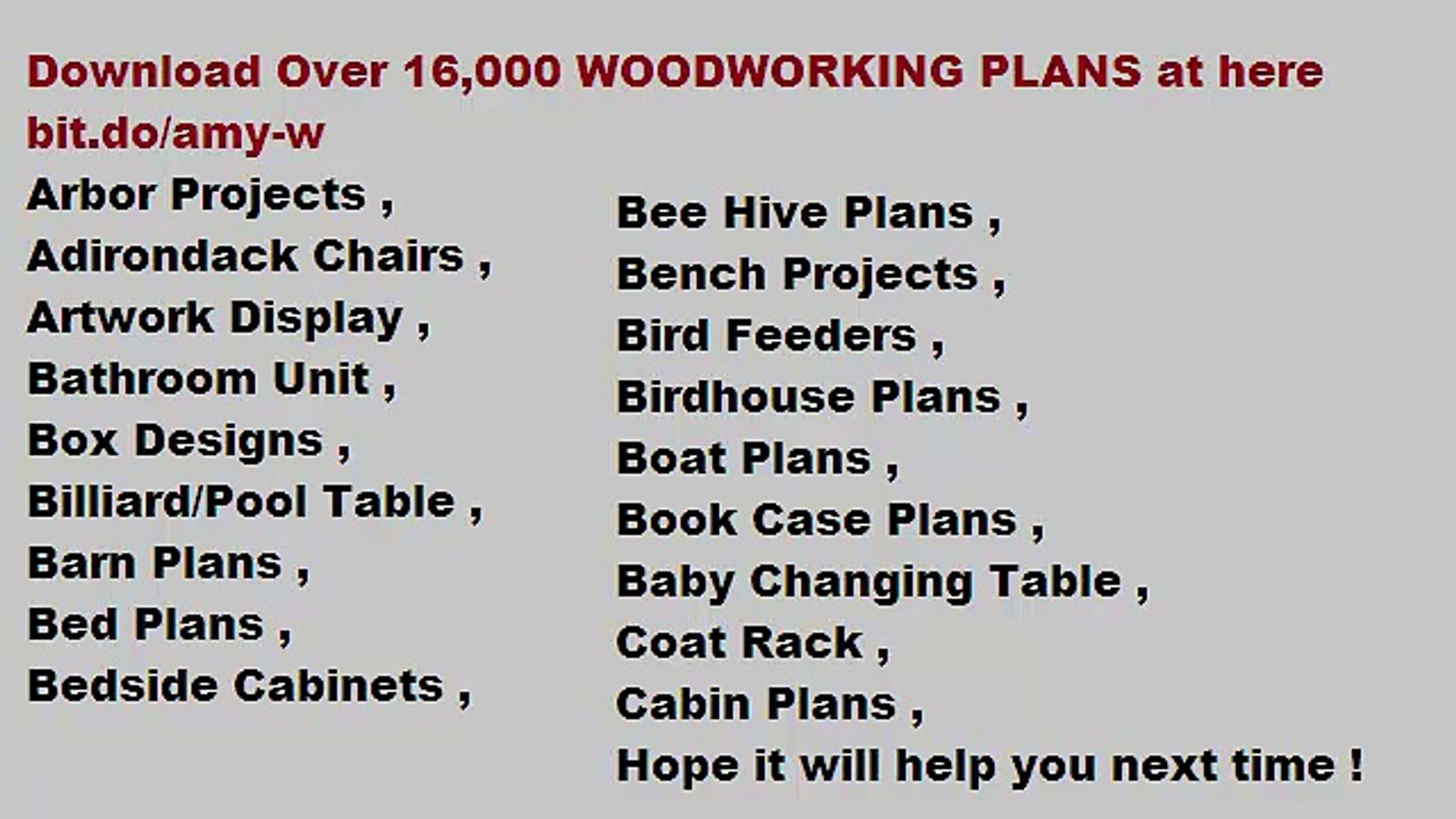 woodworking courses