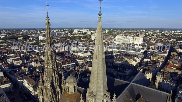 CATHÉDRALE SAINT MAURICE DE ANGERS VUE PAR DRONE (5)