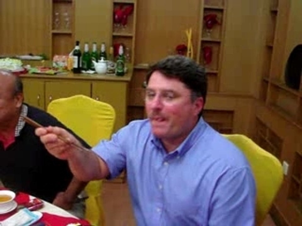 Mike Vaughn's birthday in China - 2007