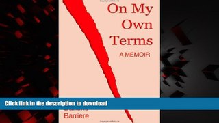 Read book  On My Own Terms online for ipad