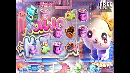 Free Casino Games presents Slot Machine "Kawaii Kitty"