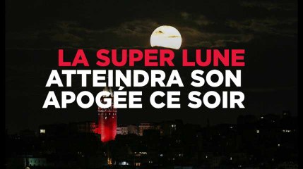 La "Super-Lune" atteindra son périgée ce soir