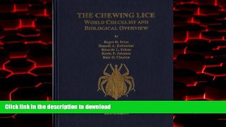 Buy books  Chewing Lice: World Checklist and Biological Overview (Special Publication 24)