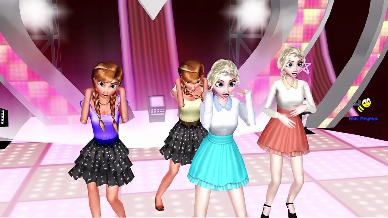 Frozen Hickory Dickory Dock | Time To Be Happy Is Now Mary Had A Little Lamb Children Nursery Rhymes