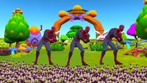 Finger Family Rhymes By Spiderman, Batman, Ironman, Hulk Cartoons | Children Nursery Rhymes