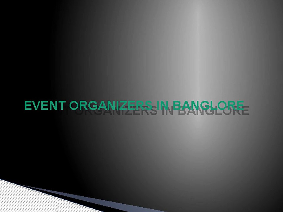event planner in bangalore