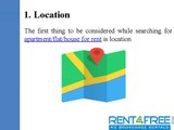 Apartments for Rent-Things to Consider Before Renting an Apartment | Rent4free