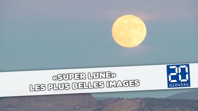 «Super lune»: Les plus belles images