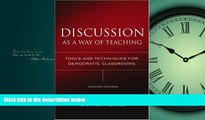 READ book  Discussion as a Way of Teaching: Tools and Techniques for Democratic Classrooms  FREE
