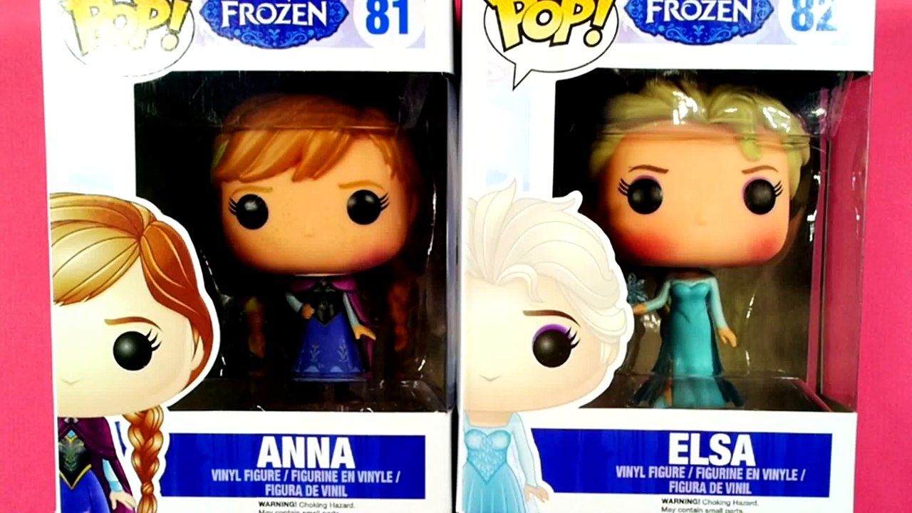 Disney Frozen Funko Pop Figures Queen Elsa Princess Anna Kristoff Olaf Frozen Toys