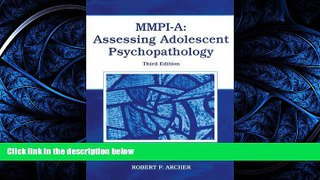 Read MMPI-A: Assessing Adolescent Psychopathology FullOnline Ebook