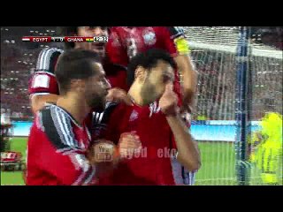 اهداف مباراة مصر 2-0 غانا بصوت الجمهور فقط من الملعب .. 13-11-2016
