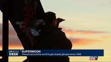Supermoon : viewers around the world to get closest glimpse since 1948