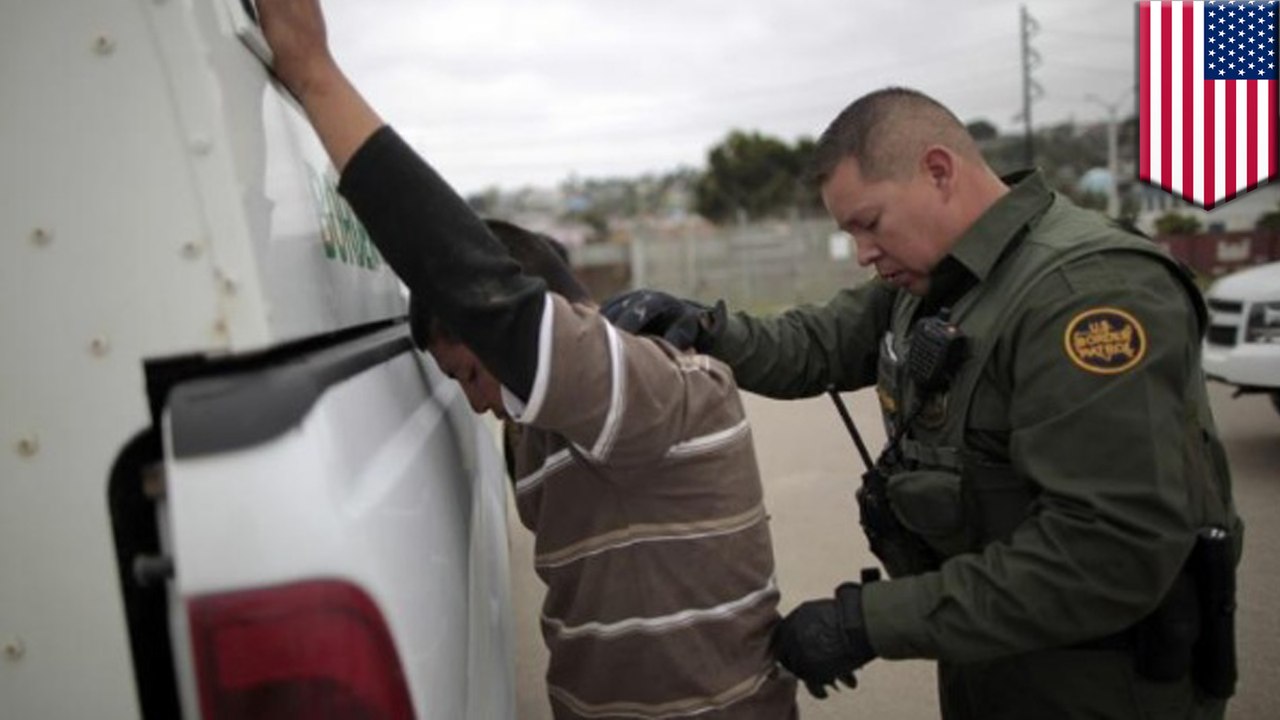 Surge of illegal immigrants crossing into the U.S. from Mexico in Texas