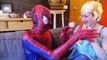 Spiderman Becomes a Doll vs Frozen Elsa vs Maleficent! Ft Jack Frost and SpiderElsa Funny Superhero