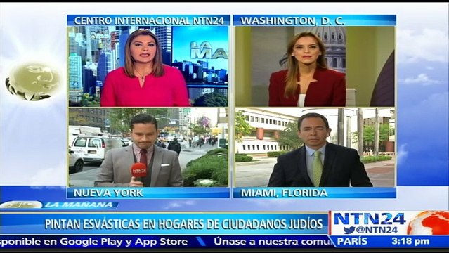 Autoridades investigan las diferentes esvásticas pintadas en varios sectores judíos en Nueva York