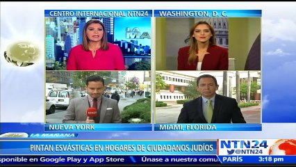 Autoridades investigan las diferentes esvásticas pintadas en varios sectores judíos en Nueva York