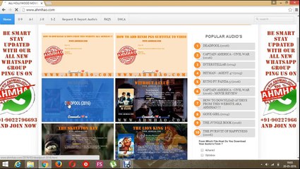Easily Download Hindi Audio for Any Hollywood Movie 🎬