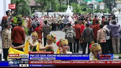 Pertemuan Bilateral Jokowi dan PM Singapura