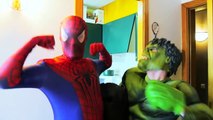 SPIDERMAN SNAKE VS FROZEN ELSA !! Spiderman vs Joker FREAK w/ Superhero Frog Prank Fail