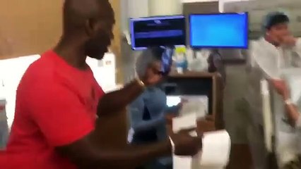 Rob Kardashian and Blac Chyna mannequin challenge