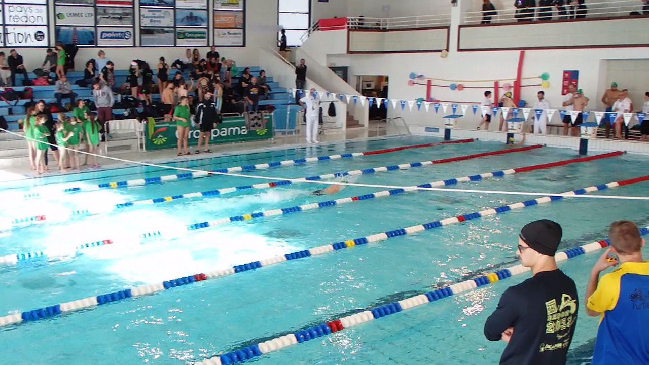 Interclubs dép. 35, Redon, 11/11/2016. 4x100NL H 1ere + 2e équipes