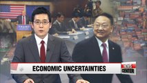 Financial authorities vow to counter economic fallout from global uncertainties