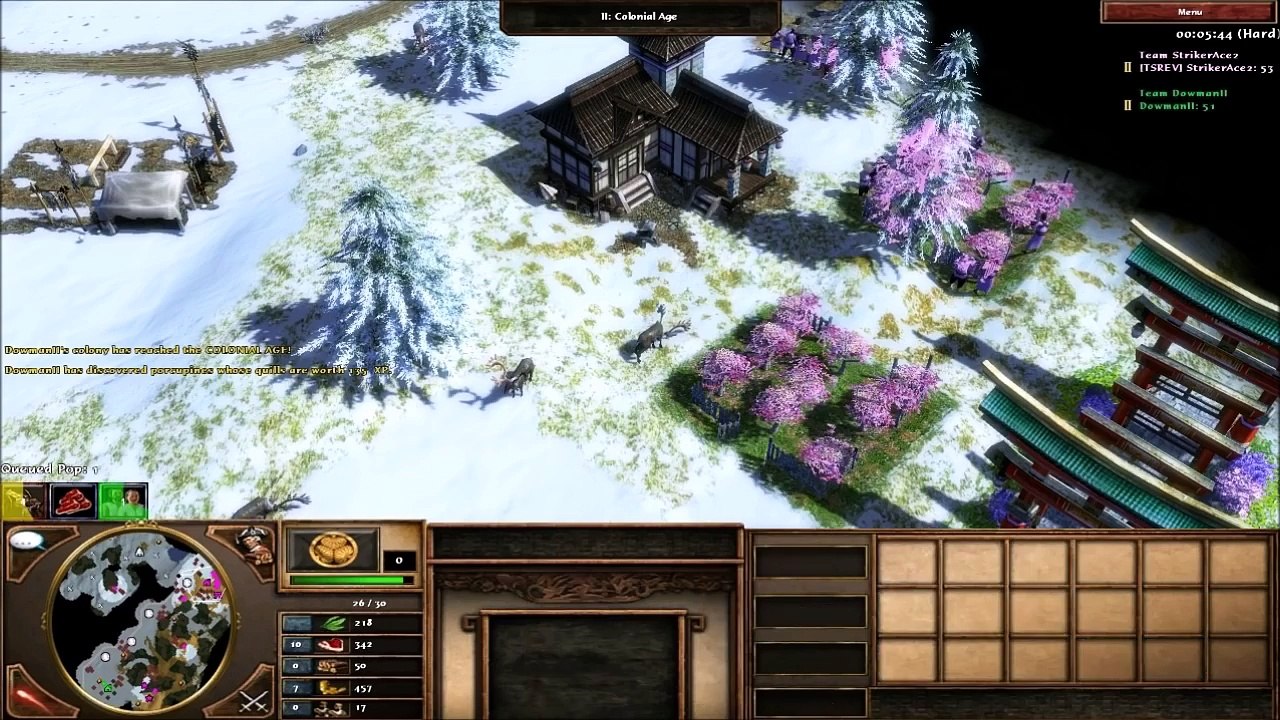 Age of Empires III - Japanese Samurai Rush!-IfDslnxiW4A