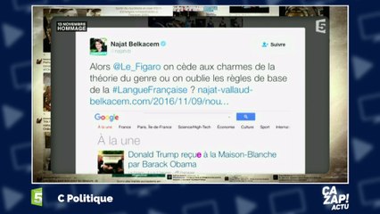 Comment Najat Vallaud-Belkacem a taclé le Figaro pour une faute de français