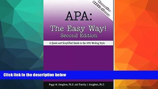 READ book  APA: The Easy Way! [Updated for APA 6th Edition] 2nd (second) Edition by Peggy M.