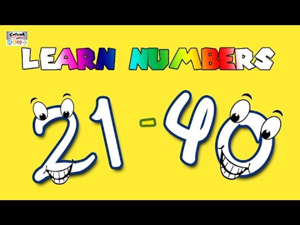 Learn to Count Numbers 21 to 40 | Toddler Fun Learning Collection | 2016