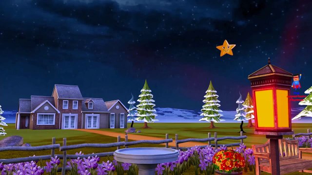 Twinkle Twinkle Little Star Snowman Cartoon Nursery Rhymes | Popular 3D Rhymes for Children