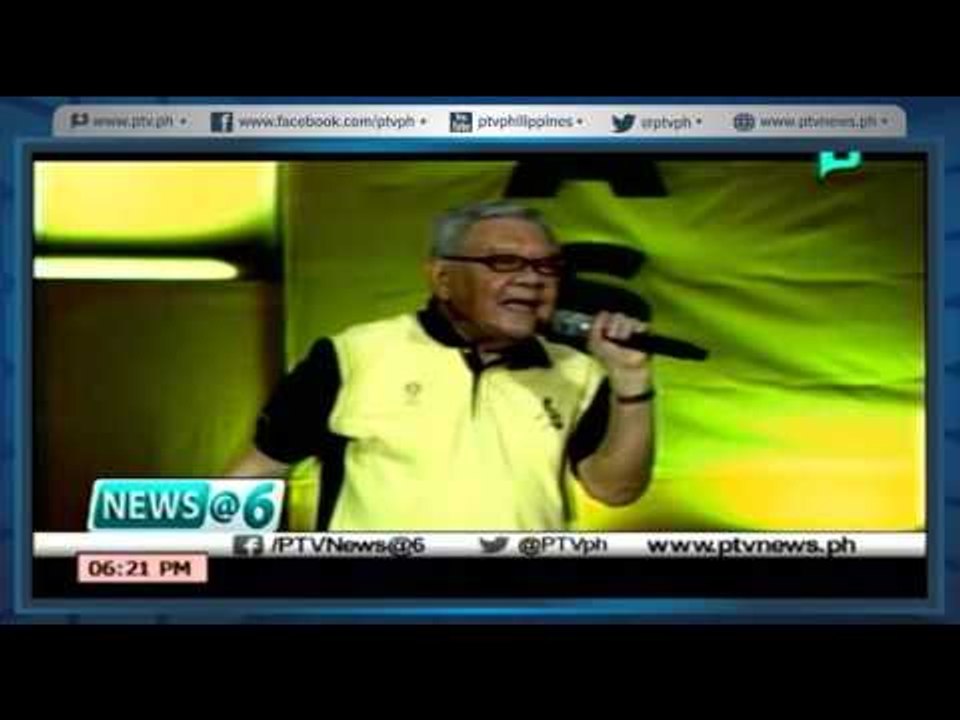 Miting de Avance nina Mar Roxas at Leni Robredo at iba pang partido Liberal, ginanap sa QCMC