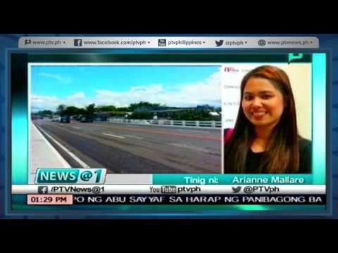 [News@1] PNoy, pinangunahan ang pagiinspeksyon sa mga proyektong pang-imprastraktura sa Albay