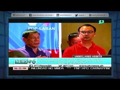 [News@6] Trillanes di titigil sa paghahanap ng katotohanan sa likod ng undeclared assets ni Duterte